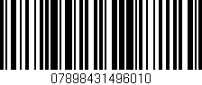 Código de barras (EAN, GTIN, SKU, ISBN): '07898431496010'