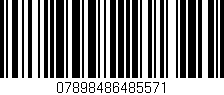 Código de barras (EAN, GTIN, SKU, ISBN): '07898486485571'