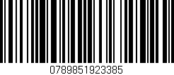 Código de barras (EAN, GTIN, SKU, ISBN): '0789851923385'