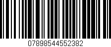 Código de barras (EAN, GTIN, SKU, ISBN): '07898544552382'