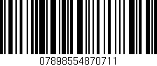 Código de barras (EAN, GTIN, SKU, ISBN): '07898554870711'