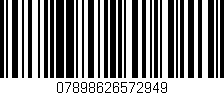 Código de barras (EAN, GTIN, SKU, ISBN): '07898626572949'