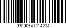 Código de barras (EAN, GTIN, SKU, ISBN): '07898641314234'