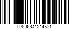 Código de barras (EAN, GTIN, SKU, ISBN): '07898641314531'