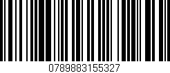 Código de barras (EAN, GTIN, SKU, ISBN): '0789883155327'