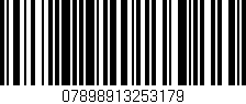 Código de barras (EAN, GTIN, SKU, ISBN): '07898913253179'