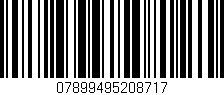 Código de barras (EAN, GTIN, SKU, ISBN): '07899495208717'