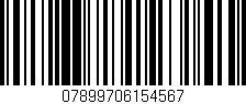 Código de barras (EAN, GTIN, SKU, ISBN): '07899706154567'