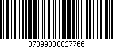 Código de barras (EAN, GTIN, SKU, ISBN): '07899838827766'