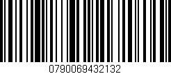 Código de barras (EAN, GTIN, SKU, ISBN): '0790069432132'