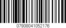 Código de barras (EAN, GTIN, SKU, ISBN): '07908041052176'