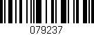 Código de barras (EAN, GTIN, SKU, ISBN): '079237'