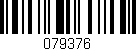 Código de barras (EAN, GTIN, SKU, ISBN): '079376'