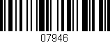 Código de barras (EAN, GTIN, SKU, ISBN): '07946'