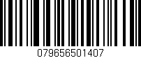 Código de barras (EAN, GTIN, SKU, ISBN): '079656501407'