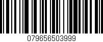 Código de barras (EAN, GTIN, SKU, ISBN): '079656503999'