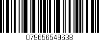 Código de barras (EAN, GTIN, SKU, ISBN): '079656549638'