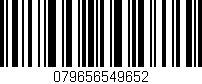Código de barras (EAN, GTIN, SKU, ISBN): '079656549652'