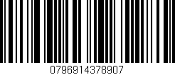 Código de barras (EAN, GTIN, SKU, ISBN): '0796914378907'