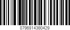 Código de barras (EAN, GTIN, SKU, ISBN): '0796914380429'