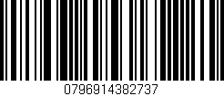 Código de barras (EAN, GTIN, SKU, ISBN): '0796914382737'