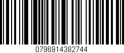 Código de barras (EAN, GTIN, SKU, ISBN): '0796914382744'