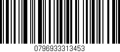 Código de barras (EAN, GTIN, SKU, ISBN): '0796933313453'