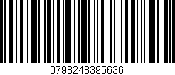 Código de barras (EAN, GTIN, SKU, ISBN): '0798248395636'