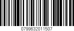 Código de barras (EAN, GTIN, SKU, ISBN): '0799632011507'