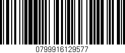 Código de barras (EAN, GTIN, SKU, ISBN): '0799916129577'