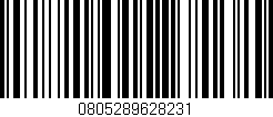 Código de barras (EAN, GTIN, SKU, ISBN): '0805289628231'