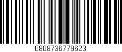 Código de barras (EAN, GTIN, SKU, ISBN): '0808736779623'