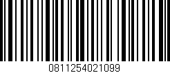 Código de barras (EAN, GTIN, SKU, ISBN): '0811254021099'