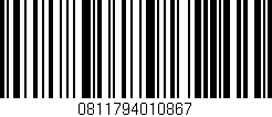 Código de barras (EAN, GTIN, SKU, ISBN): '0811794010867'