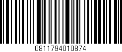 Código de barras (EAN, GTIN, SKU, ISBN): '0811794010874'