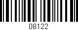 Código de barras (EAN, GTIN, SKU, ISBN): '08122'