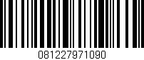 Código de barras (EAN, GTIN, SKU, ISBN): '081227971090'