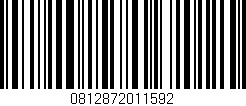 Código de barras (EAN, GTIN, SKU, ISBN): '0812872011592'