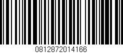 Código de barras (EAN, GTIN, SKU, ISBN): '0812872014166'