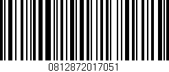Código de barras (EAN, GTIN, SKU, ISBN): '0812872017051'