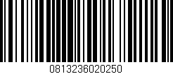 Código de barras (EAN, GTIN, SKU, ISBN): '0813236020250'