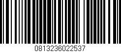 Código de barras (EAN, GTIN, SKU, ISBN): '0813236022537'