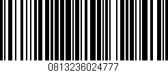 Código de barras (EAN, GTIN, SKU, ISBN): '0813236024777'