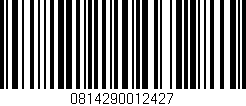 Código de barras (EAN, GTIN, SKU, ISBN): '0814290012427'