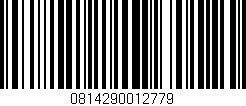 Código de barras (EAN, GTIN, SKU, ISBN): '0814290012779'