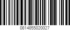 Código de barras (EAN, GTIN, SKU, ISBN): '0814855020027'