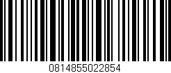 Código de barras (EAN, GTIN, SKU, ISBN): '0814855022854'