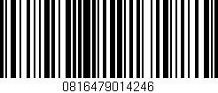 Código de barras (EAN, GTIN, SKU, ISBN): '0816479014246'