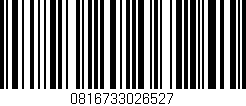 Código de barras (EAN, GTIN, SKU, ISBN): '0816733026527'