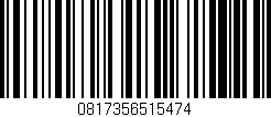 Código de barras (EAN, GTIN, SKU, ISBN): '0817356515474'